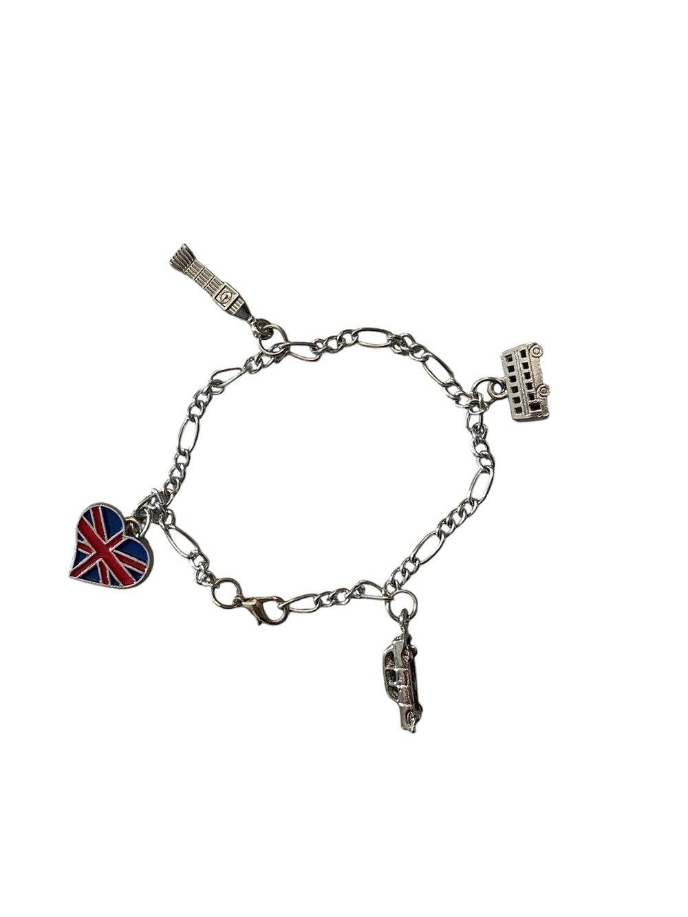 London England Souvenir Charm Bracelet